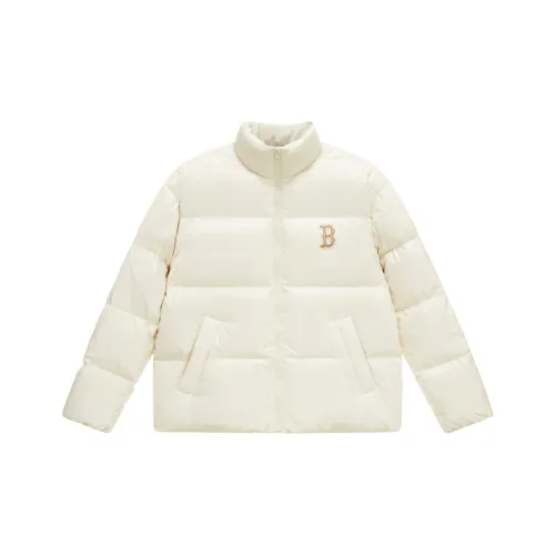 MLB Boston Red Sox Basic Collection FW24 Пуховик Мужской Темный Кремовый