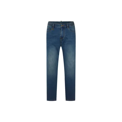 C'N'C Rhythm Party Series Джинсы Мужские Джинсовый Синий