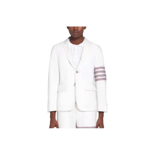 THOM BROWNE Белый Мужской Куртки