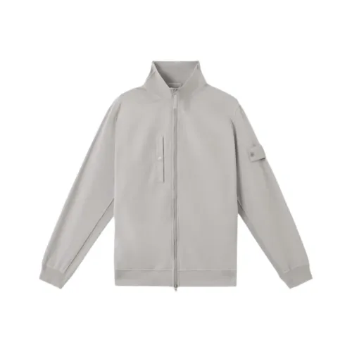 STONE ISLAND Ghost Collection Куртка Мужская Серо-Белая