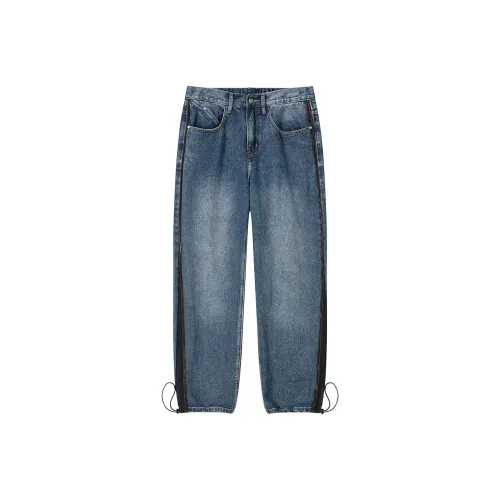 DAVID NAMAN Blue Men's Jeans DAVID NAMAN Синий Мужской Джинсы