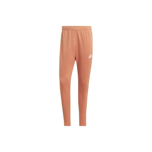 Adidas Orange Men's Knitted Training Pants Adidas Оранжевые Мужские Вязаные Тренировочные Штаны