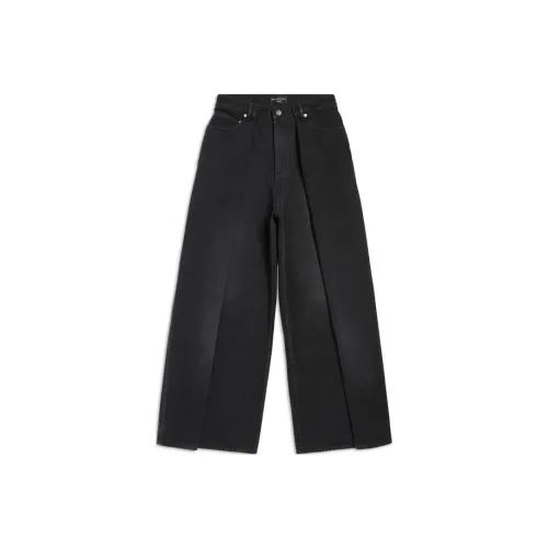 BALENCIAGA Черные Унисекс Джинсы