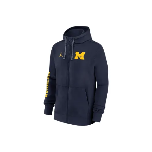 nike CollegeMichigan Wolverines Sideline Team Issue Куртки и Пальто Мужской Темно-синий