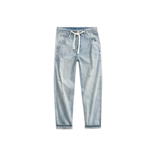 MindBridge Джинсы Унисекс Джинсовый Синий