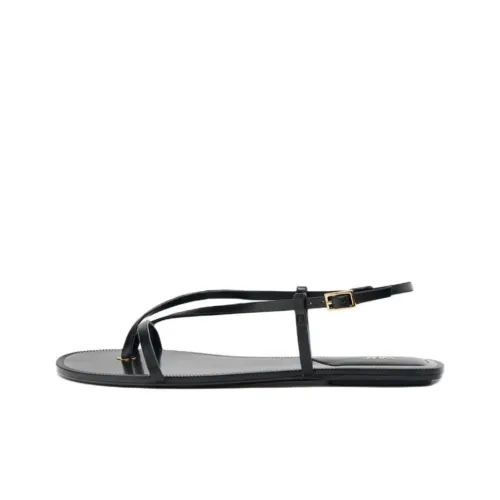 ZARA One Ремень Сандалии Женские Черный