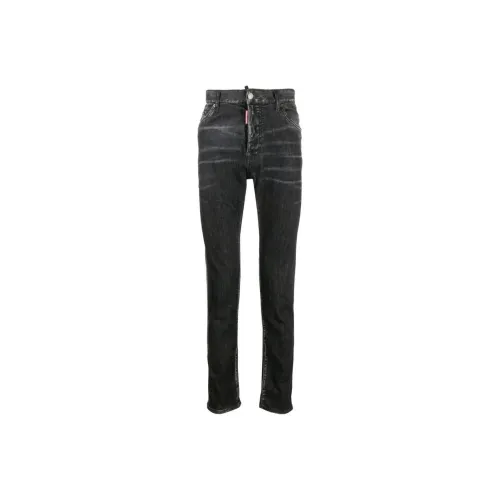 DSQUARED 2 FW23 Джинсы Мужские Черные