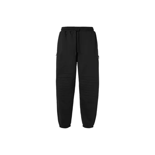 Nike Черные Мужские Вязаные Тренировочные Штаны