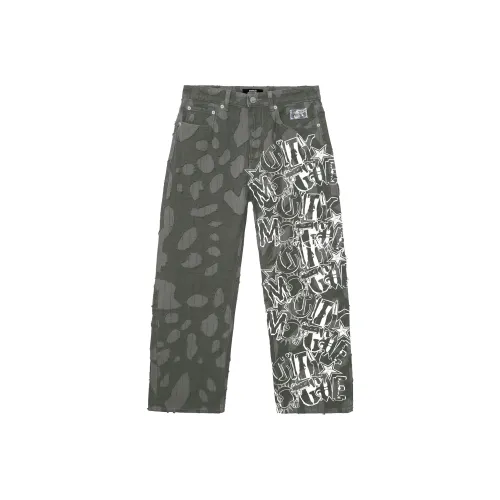 Revenge Серые Унисекс Джинсы