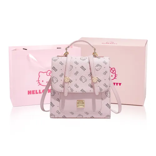 MESUCA Sanrio Hello Kitty Collaboration Kitty Series ПУ (полиуретан) Рюкзак Женские Многоцветный