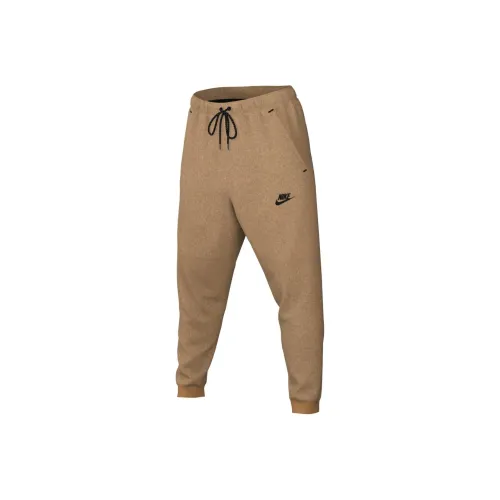 Nike Earth Желтые Мужские Вязаные Тренировочные Штаны