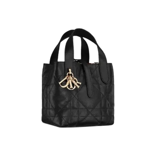 DIOR Toujours Коровья кожа Сумка Мини Женская Черная