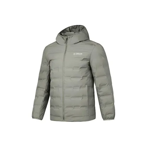 QIAODAN Men's Training Series Пуховик Мужской Осенний Трава