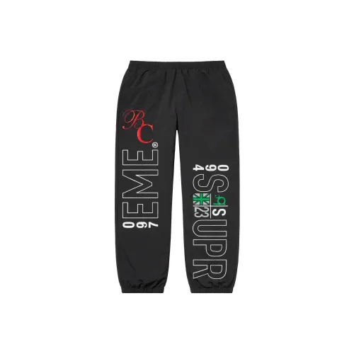 SUPREME x BERNADETTE CORPORATION Унисекс Вязаные Спортивные Брюки