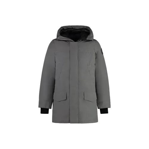 Canada Goose Langford Series Down Jacket Parka Coat Men's Gray