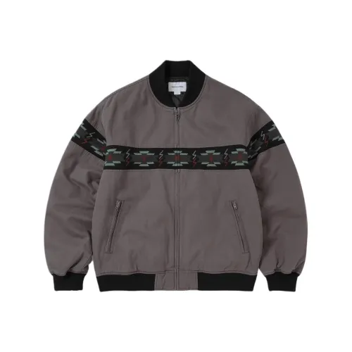 Thisisneverthat FW24 Утепленный бомбер Куртка Унисекс Фиолетовый