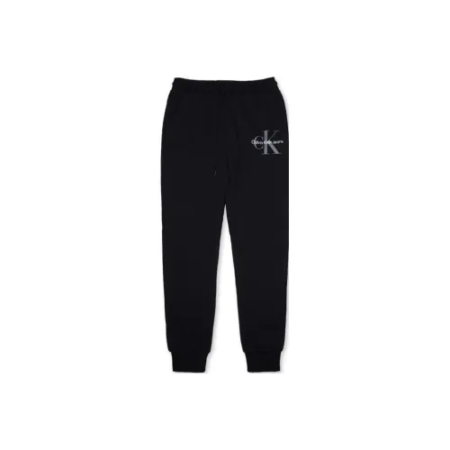 Calvin Klein Черные Мужские Вязаные Спортивные Штаны