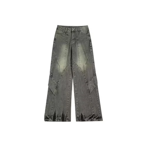 PANDA ADEVIL Джинсы Унисекс Винтаж Синий