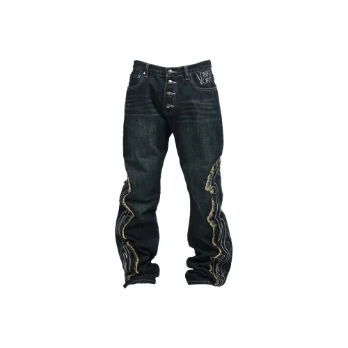 VINKID ORGANIZATION Джинсы Унисекс Темно-синий