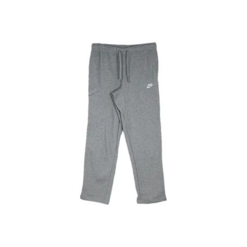 Nike Серые Мужские Вязаные Тренировочные Штаны