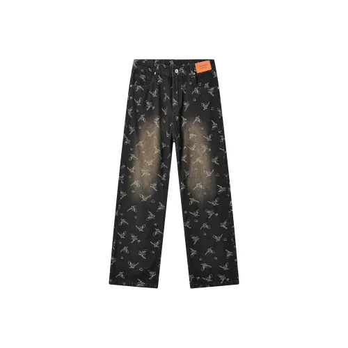 GEOFFREY B. SMALL Джинсы Унисекс Черный