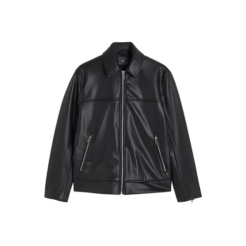 H&M Черные Мужские Куртки