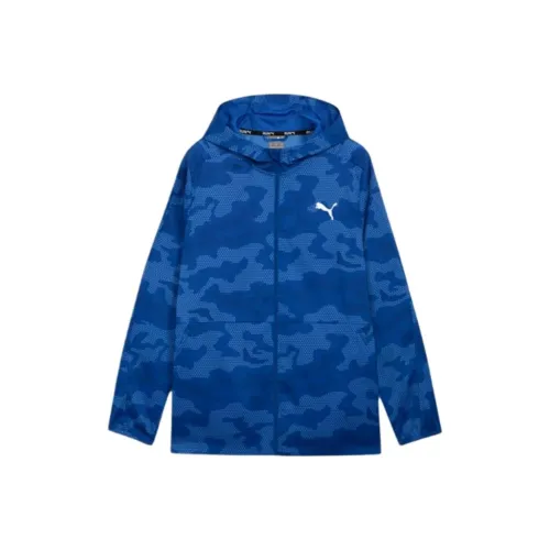 PUMA RUN FAVORITE Куртки Пальто Мужской Кобальт Глазурь