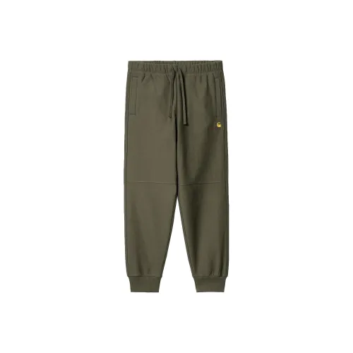 Carhartt WIP Зеленые Мужские Вязаные Спортивные Штаны