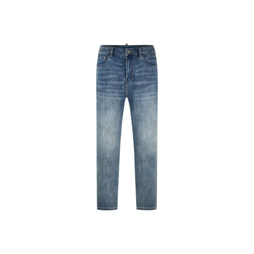 Cavalli Class Blue Men's Jeans Кэвали Класс Синий Мужские Джинсы