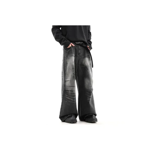 TREND ST Черные Унисекс Джинсы