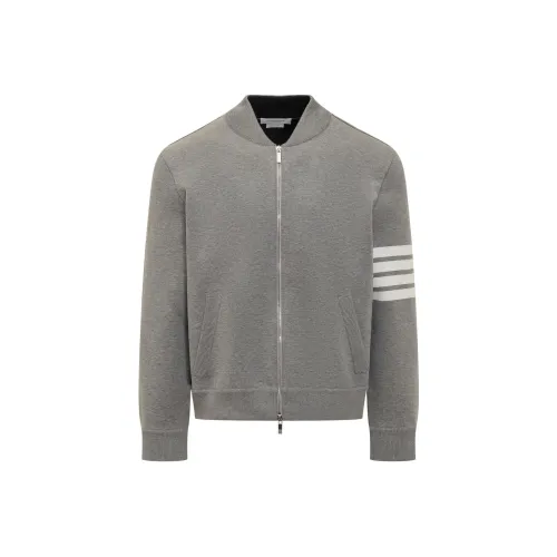 THOM BROWNE Серый Мужской Куртки