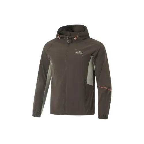 LINING Fitness Series Тренчкот Мужской Сланцево-умбровый