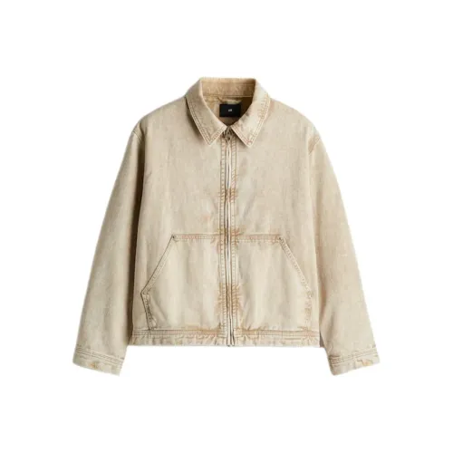 H&M Бежевые Мужские Куртки