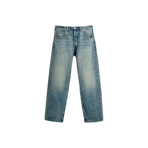 ZARA Medium Blue Men's Jeans ZARA Средне-синие мужские джинсы