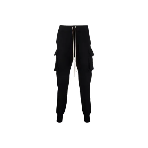 Rick Owens DRKSHDW Мужские Повседневные Брюки Черные