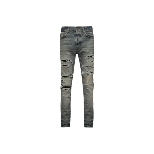 AMIRI Индиго Мужские Джинсы