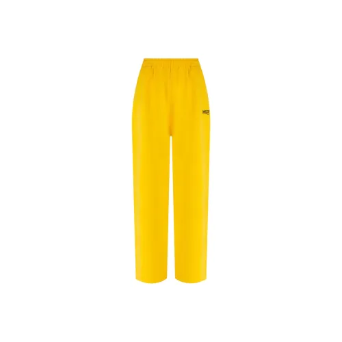 Balenciaga Желтые Мужские Вязаные Спортивные Штаны