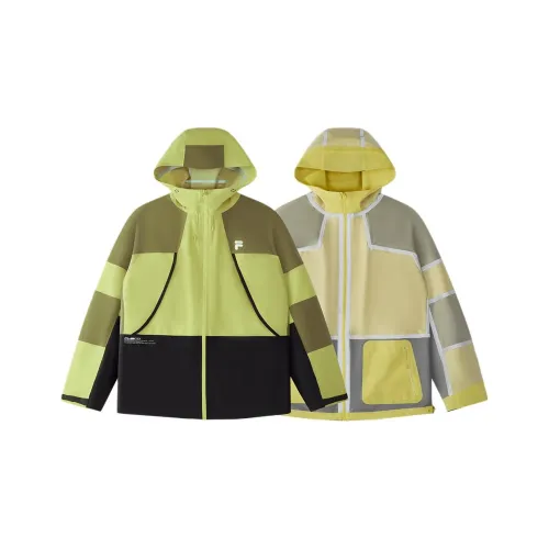 FILA FUSION URBAN TECHFILA Fusion X Куртки и Пальто Мужской Имбирный Зеленый Желтый