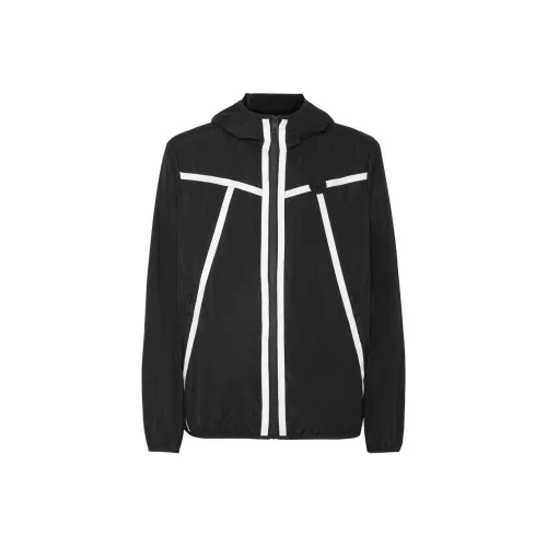 PLEIN SPORT Черный Мужской Тренч