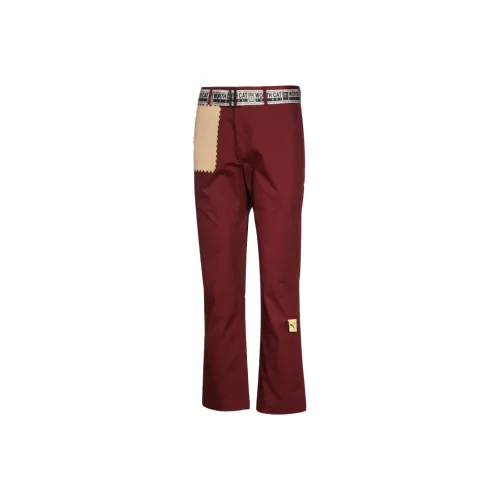 PUMA MICHAEL LAU collaboration Вязаные тренировочные брюки унисекс вино