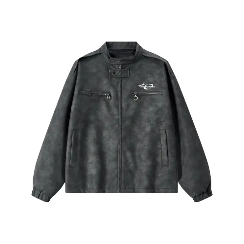 PIMC Кожа Куртка Унисекс Черный