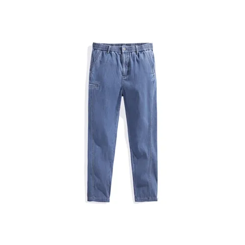 PEACEBIRD MEN Джинсы Мужские Королевский Синий