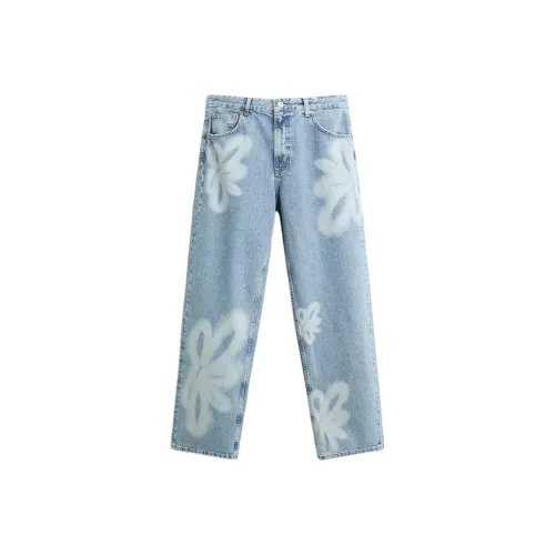 ZARA Light Blue Men's Jeans ZARA Светло-голубые мужские джинсы