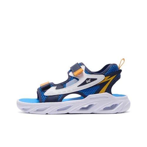 361°KIDS Противоскользящие амортизаторы с устойчивостью к истиранию Детские сандалии Синие Белые Подростковые