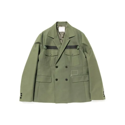 Sacai совместный бренд WTAPS Collaboration Мужские Куртки