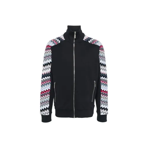 MISSONI SS24 Куртки Пальто Мужской Морской Синий