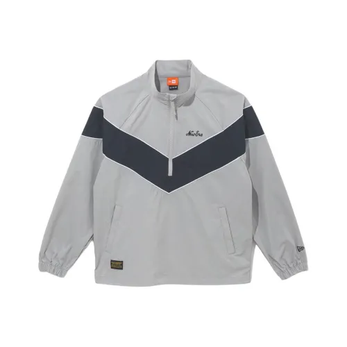 New Era Светло-серый Унисекс Куртки
