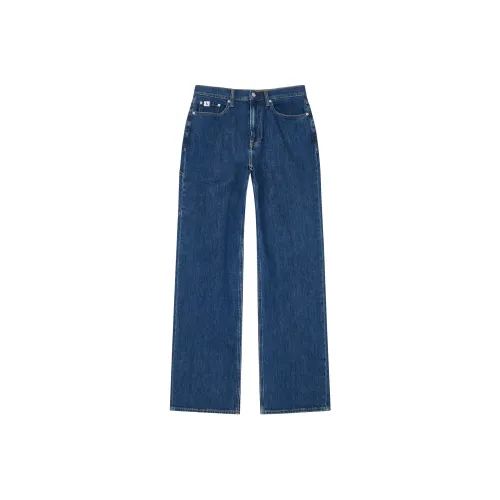 CALVIN KLEIN Джинсы Мужские Темно-синие