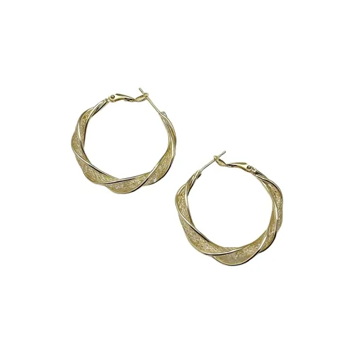 SHUANGSHENGLIAN Copper Серьги Женские