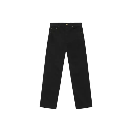 Fear of God ESSENTIALS FW23 Cloud Series Джинсы Мужской Глубокий Черный